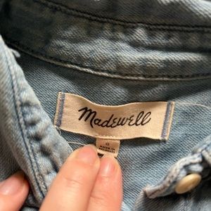 Madewell denim shirt